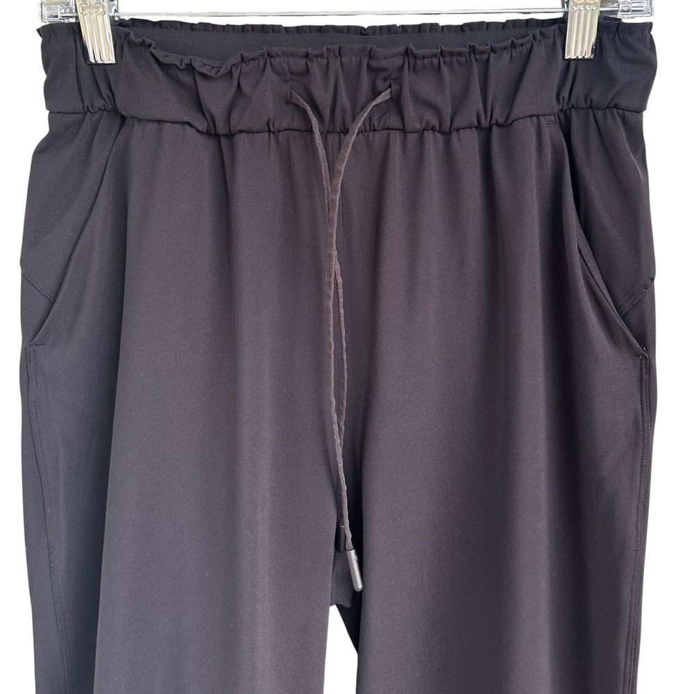 Lululemon Stretch High-Rise Keep Moving Jogger Black Size 6 Athleisure Pants - Picture 6 of 14